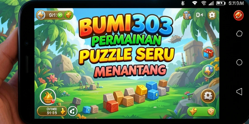Tampilan gameplay BUMI303 yang menarik dan menantang.