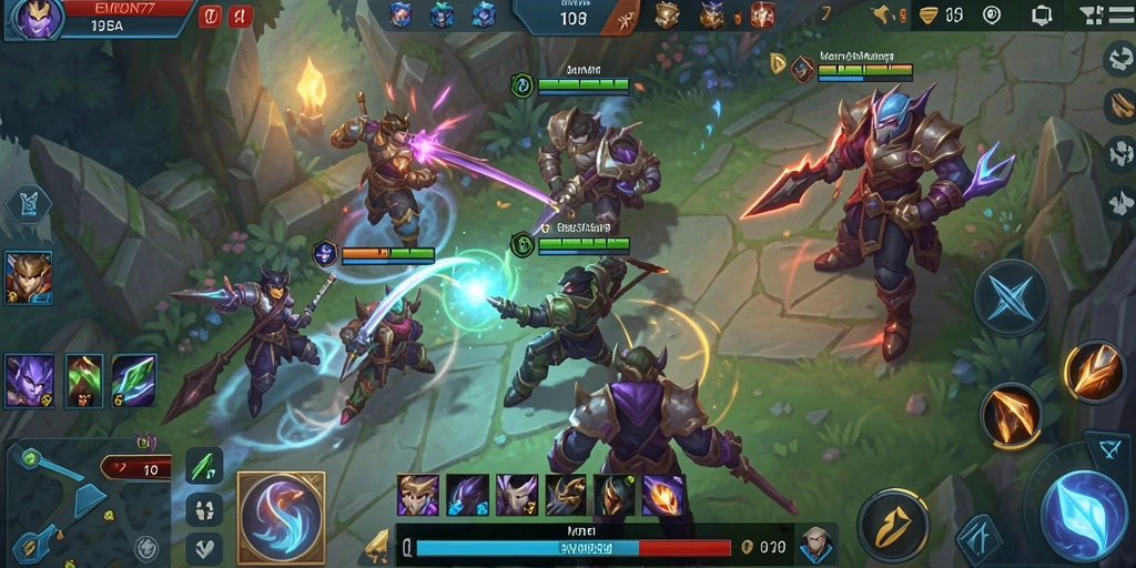 Gameplay EMON77 menampilkan aksi seru dan karakter unik.