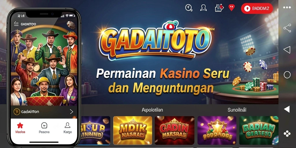 Screenshot GADAITOTO menampilkan gameplay kasino yang menarik dan interaktif.