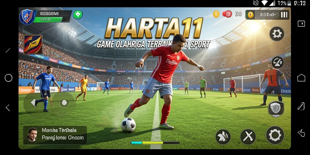 Tampilan gameplay HARTA11 yang penuh aksi dan interaksi antar pemain.