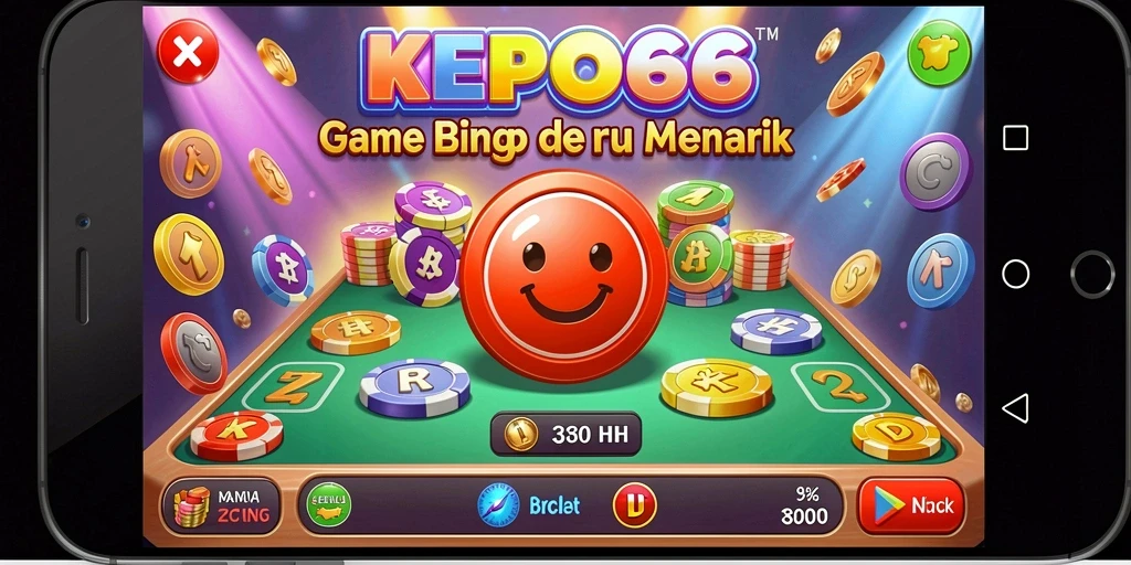 Tampilan gameplay Bingo KEPO66 yang seru dan interaktif.