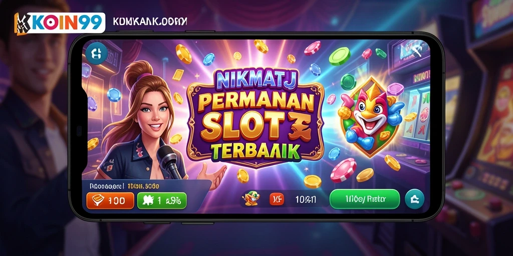 Tampilan menarik dari gameplay KOIN99 dengan berbagai tema slot.
