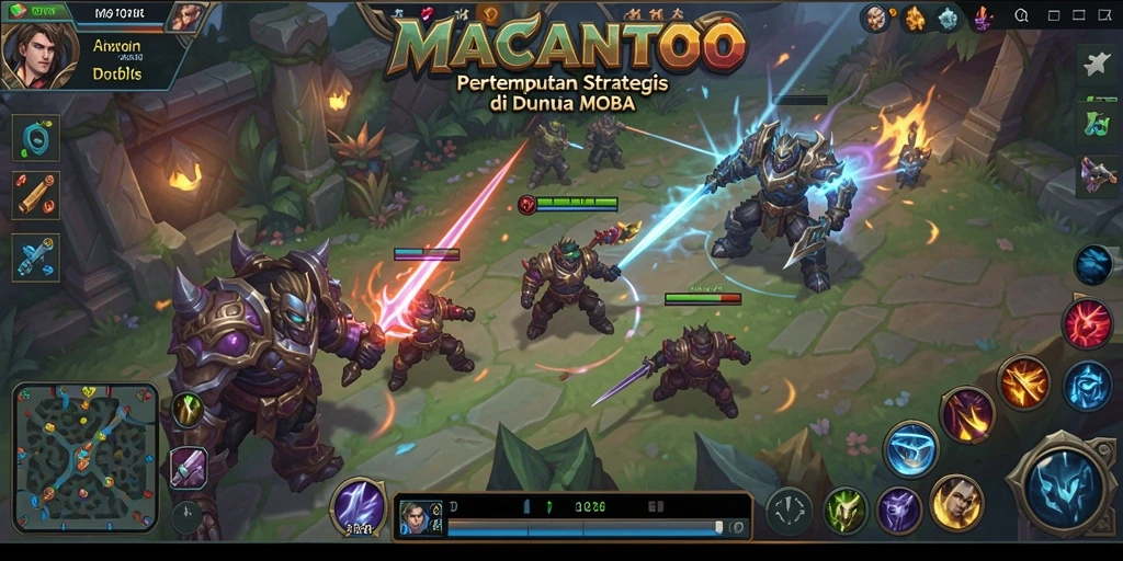 Tampilan gameplay seru dan aksi mendebarkan di <strong>MACANTOTO</strong>.