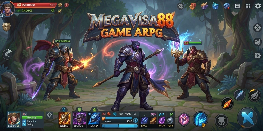 Gameplay seru dari MEGAVISA88 dalam aksi petualangan ARPG.