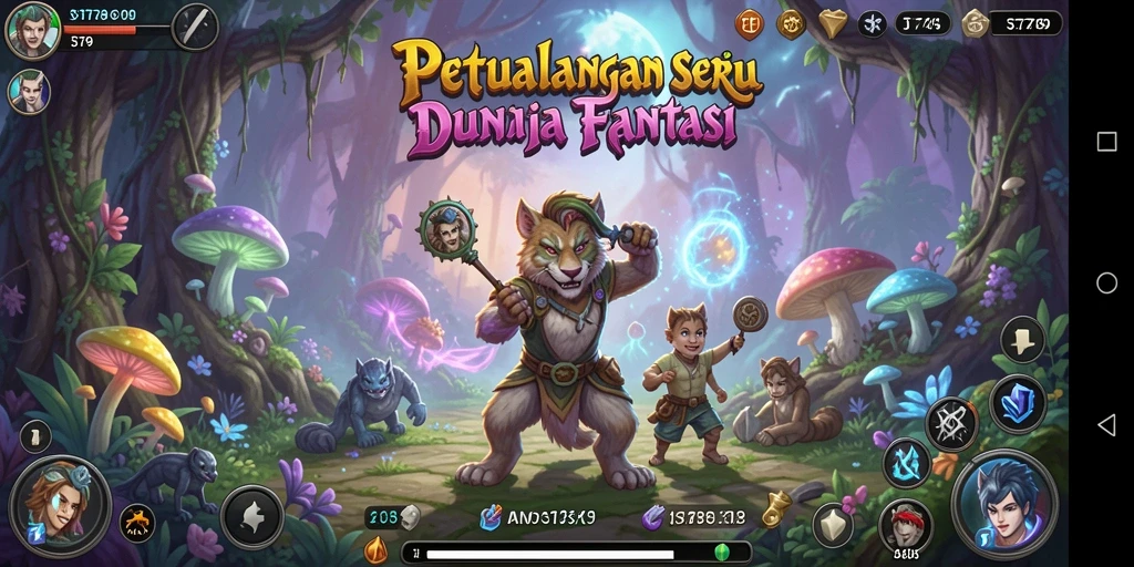 Tangkapan layar ST789 menunjukkan serunya gameplay petualangan.